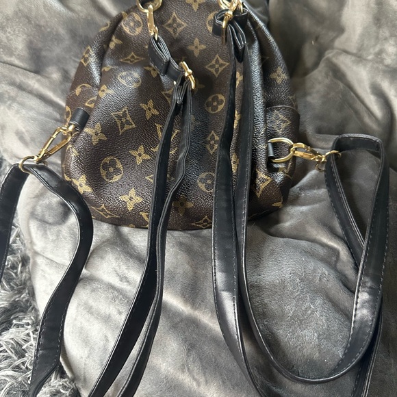Replica LV Palm Springs Mini backpack/purse. Never used. - Picture 2 of 6